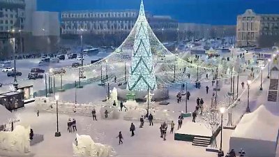 В Челябинске презентовали проект ледового городка