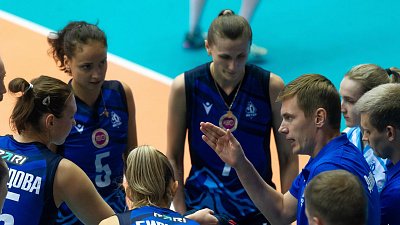 Волейбольный клуб «Динамо-Метар» потерпел первое поражение в Суперлиге