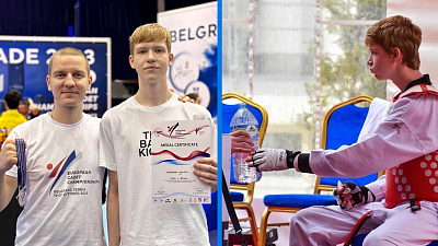 Тхэквондист из Челябинска завоевал серебро на первенстве Европы