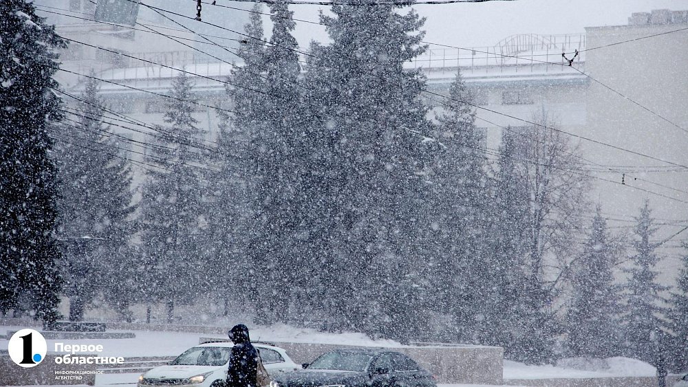 В Челябинской области объявили штормовое предупреждение на 24 октября из‑за снегопада