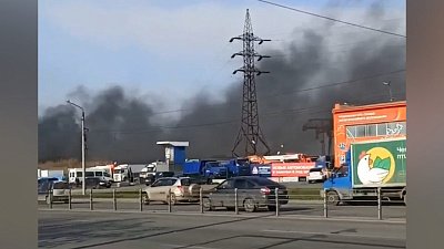 В Челябинске человек пострадал во время пожара