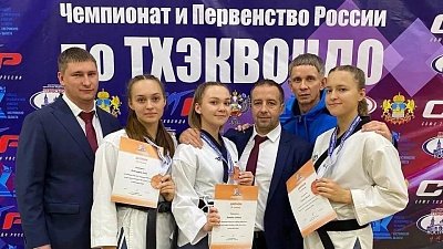 Три челябинские тхэквондистки стали призерами чемпионата России