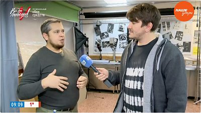 Подготовка фотовыставки «Мы вместе»