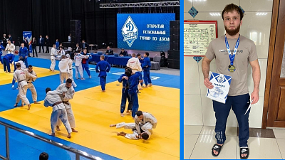 Челябинский дзюдоист одержал победу на турнире в честь 100‑летия общества «Динамо»