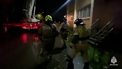 В Копейске загорелась квартира в жилом доме на улице Ленина