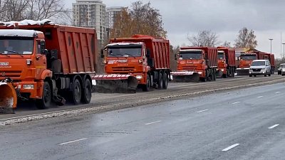 Дорожные службы начали активно бороться с последствиями снегопадов