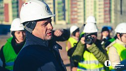 На «РМК-Арене» в Челябинске приступили к монтажу трибун