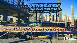 На «РМК-Арене» в Челябинске приступили к монтажу трибун