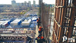 На «РМК-Арене» в Челябинске приступили к монтажу трибун