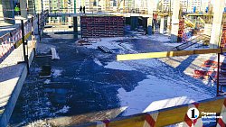 На «РМК-Арене» в Челябинске приступили к монтажу трибун