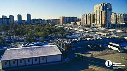 На «РМК-Арене» в Челябинске приступили к монтажу трибун