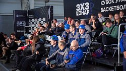 На челябинском заводе «Конар» стартовал турнир по баскетболу 3×3