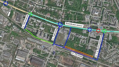 В Челябинске отремонтировали дороги к предприятиям, выполняющим гособоронзаказ