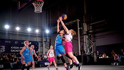 Челябинский клуб «Курчатов» стал серебряным призером Кубка Урала по баскетболу 3×3