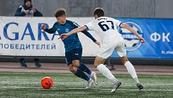 Футболисты «Челябинска» одержали минимальную победу над ФК «Новосибирск»