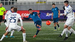 Футболисты «Челябинска» одержали минимальную победу над ФК «Новосибирск»