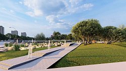 Напротив челябинского ТРК «Родник» благоустроят сквер