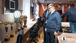 Алексею Текслеру презентовали «Дом баскетбола» в Челябинске