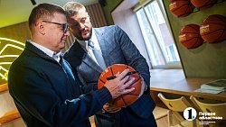 Алексею Текслеру презентовали «Дом баскетбола» в Челябинске