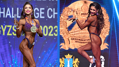 Спортсменка из Копейска после двух лет тренировок завоевала Кубок мира по бодибилдингу