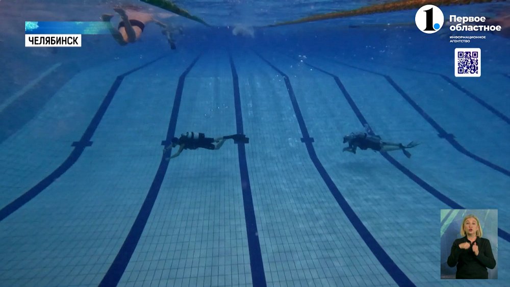 Школьники проходят курс водолазной подготовки