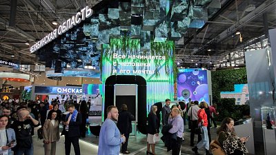 Стенд Челябинской области на выставке-форуме «Россия» начал принимать посетителей