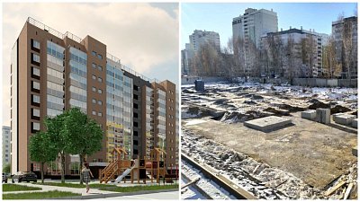 В Челябинске в 2025 году достроят один из брошенных домов ЖК «Радуга»