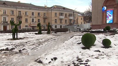 Благоустройство «Сквера 250-летия Миасса»