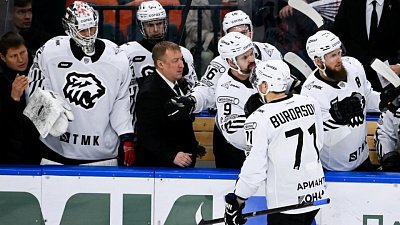 Хоккеисты «Трактора» прервали победную серию, уступив в гостях СКА