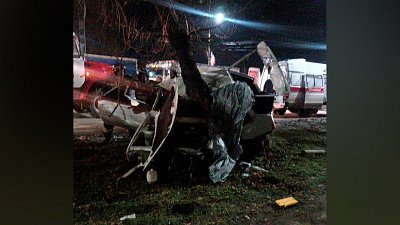 В Копейске последствия смертельной аварии попали на видео