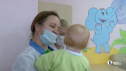 Омбудсмен Львова‑Белова посетила дом ребенка в Копейске