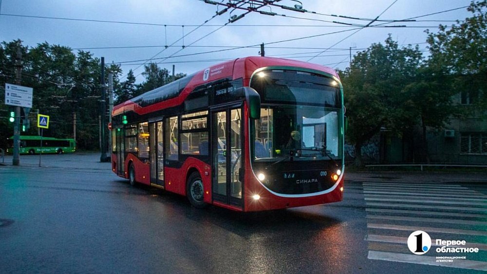 В Миассе начали тестировать новый челябинский троллейбус