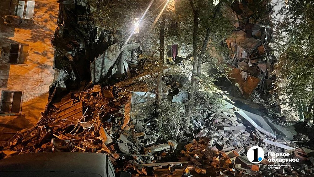 В Астрахани обрушилась часть пятиэтажного дома