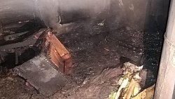 Мужчина погиб при пожаре в частном доме в Челябинской области