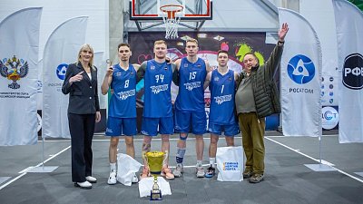 Баскетбольный клуб «Курчатов» стал чемпионом третьего тура «Лиги Дружбы»