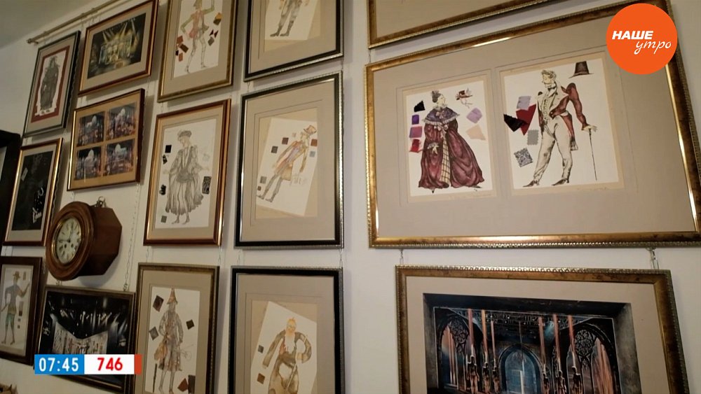 Главный художник Камерного театра в сюжете «Театральный художник Александров»