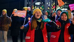 На Кировке устроили танцы в честь Всемирного фестиваля молодежи