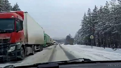 Очередное ограничение ввели на проезд по трассе М-5 в Челябинской области