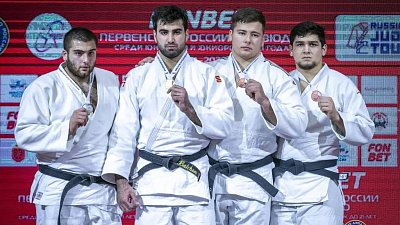 Челябинский тяжеловес Денис Батчаев завоевал золото первенства России по дзюдо