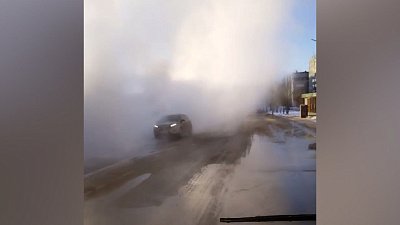 Челябинцы пожаловались на коммунальную аварию в Металлургическом районе