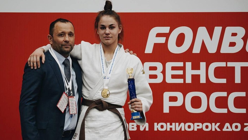 Челябинская дзюдоистка Ева Огнивова завоевала золото на первенстве России