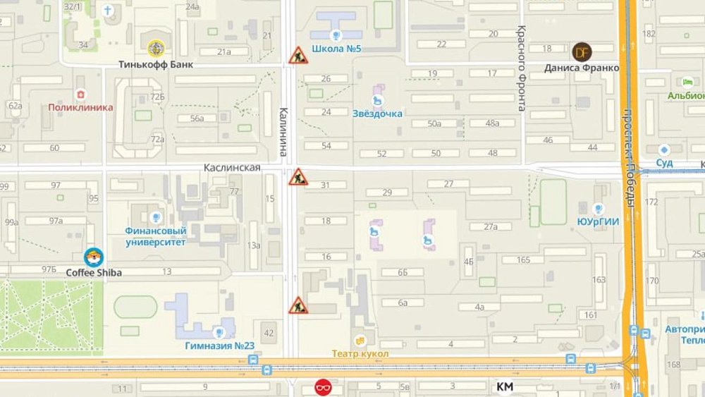 На улице Калинина в Челябинске почти на месяц ограничат движение