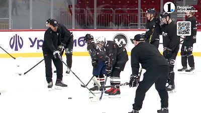 «Трактор» провел тренировку с детьми