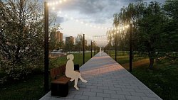 В Челябинске ищут подрядчика для благоустройства сквера у ТРК «Родник»