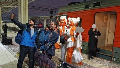 Первый поезд мультимодального маршрута отправился из Челябинска до ГЛК «Солнечная долина»