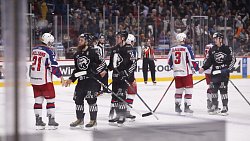 Хоккеисты «Трактора» на классе победили у столичного ЦСКА — фоторепортаж