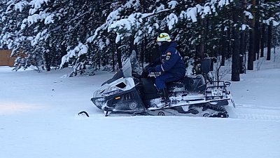 Житель Златоуста оказался заперт в охотничьем домике из-за непогоды