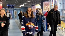 Фигуристка Евгения Медведева открыла новый каток возле «Арены Металлург» в Магнитогорске