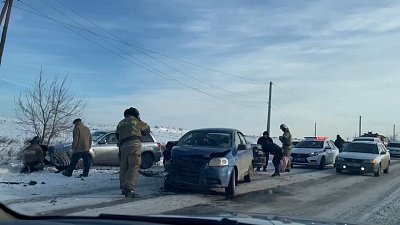 Двое взрослых и ребенок пострадали в ДТП в Старокамышинске