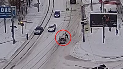 В Миассе пешехода госпитализировали после ДТП